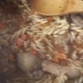 El cooksnap de Denise Szlaifsztein cuando hizo Salsa de Menudo de Pollo.