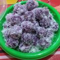 Cooksnap dari Yhan Conzlead untuk resep Klepon Ubi Ungu