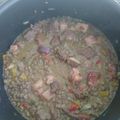 El cooksnap de Mariela Patto cuando hizo Guiso de lentejas riquísimo!.