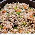 Anushri Pai's cooksnap of when they made ग्रीन फ्राईड राईस (Green fried rice recipe in marathi).