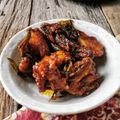Cooksnap Nur Nadiah semasa beliau membuat Ayam Sambal Kemangi.