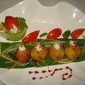 Suman Prakash's cooksnap of when they made #Monsoon.corn chesse ball.