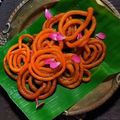 Sarita Srivastava's cooksnap of when they made Instant Jalebi.
