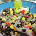 El cooksnap de Il Capo cuando hizo Ensalada Colorida de Porotos Negros.