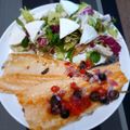El cooksnap de Luis Martinez cuando hizo Trucha a la plancha con vinagreta.