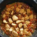 El cooksnap de Fernando Marin Gurrea cuando hizo Pollo con almendras estilo chino.