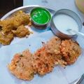 Sadhana Singh's cooksnap of when they made Sabudana Vada.