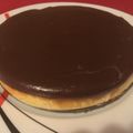 El cooksnap de Mariate cuando hizo Tarta de queso mascarpone y salsa toffee sin horno.
