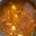 El cooksnap de miguel Villalba cuando hizo Lentejas con arroz.