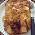 Jessica's cooksnap of when they made Tinklee's French toast.