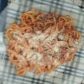 El cooksnap de Analia Correa cuando hizo Tallarines Caseros!.