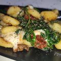 El cooksnap de Natalia Velasco Martín cuando hizo Ñoquis salteados con tomates secos, espinacas y queso mozzarella.