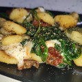 El cooksnap de Natalia Velasco Martín cuando hizo Ñoquis salteados con tomates secos, espinacas y queso mozzarella.