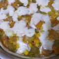El cooksnap de Cecilia Schmid cuando hizo Tarta de vegetales y queso.