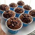 Cooksnap dari Diny Purnama Sari untuk resep Moist Chocolate Muffins (No Mixer)