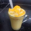 Shweta Dalal's cooksnap of when they made મેંગો જ્યૂસ (Mango Juice Recipe In Gujarati).
