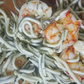 El cooksnap de Dersa cuando hizo Gambas peladas con anguriñas.