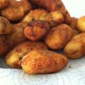 El cooksnap de Marieta cuando hizo Croquetas caseras con la carne del pucherito.