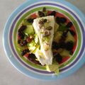 El cooksnap de Carmeta cuando hizo Queso requesón con aguacate y frutos secos al miel y lima.