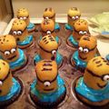 rachael.a.roscoe's cooksnap of when they made Despicable Me: Minion Cupcakes.