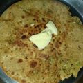 Manya Chhabra का कुकस्नैप जब उन्होंने गोभी का पराठा (Gobhi ka paratha recipe in Hindi) बनाया था।