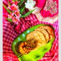 Sumita Roychowdhury's cooksnap of when they made ছাতুর কচুরি আর আলু মটর শুঁটির সবজি (chatur kochuri ar aloo mator shutir sobzi recipe in Bengali).