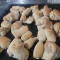 El cooksnap de Iara cuando hizo Pan con grasa.