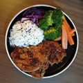 El cooksnap de Maine Santillán cuando hizo Pollo Teriyaki.