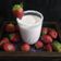 Jigisha Modi's cooksnap of when they made સ્ટ્રોબેરી લસ્સી(Strawberry Lassi Recipe in Gujarati).
