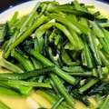 小白 的 蒜炒小松菜 (油菜) / 簡單家常菜 cooksnap