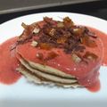 El cooksnap de Laura AO cuando hizo Tortitas realfood de avena con plátano y fresa (sin azúcar).