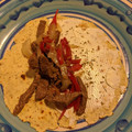 El cooksnap de IneMur cuando hizo Wraps caseros rellenos de pollo, palta, tomate y cebolla.