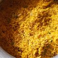 Utsab Bose's cooksnap of when they made বাসন্তী পোলাও(basanti pulao recipe in Bengali).