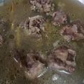 Cooksnap Julia ALeen Aireish semasa beliau membuat Sup Ekor Ala Thai.