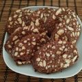 KatJul Cooksnap-ja, amikor elkészítette a(z) Keksz szalámi receptet.