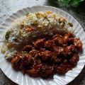sandhya Dutta 's cooksnap of when they made চাইনিজ এগ ফ্রাইড রাইস (Chinese egg fried rice recipe in bengali).