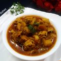 Gayatri Deb Lodh का कुकस्नैप जब उन्होंने आलू सोयाबीन करी(aloo soyabeen curry recipe in hindi) बनाया था।