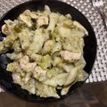 kisördög Cooksnap-ja, amikor elkészítette a(z) Csirkés-brokkolis tészta receptet.