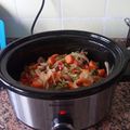 El cooksnap de Juan Carlos Ballester cuando hizo Caldereta de cordero en olla de cocción lenta (slow cooker).