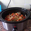 El cooksnap de Juan Carlos Ballester cuando hizo Caldereta de cordero en olla de cocción lenta (slow cooker).