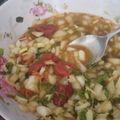 El cooksnap de bárbara cuando hizo Ceviche de Piure.