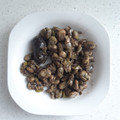 El cooksnap de MaryGlory cuando hizo Habitas con cebolla y morcillas.
