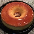 El cooksnap de Verónica cuando hizo Flan Casero.