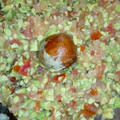 El cooksnap de Gema cuando hizo Guacamole apto para personas con diabetes.