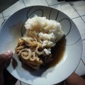 El cooksnap de Nallely Martinez cuando hizo Pollo en cerveza.