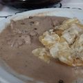 El cooksnap de Sisi Spiegel cuando hizo Lomo a la pimienta negra con papas a la crema.