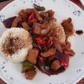 El cooksnap de Victor Hugo Gatica Guenupan cuando hizo Chuletas de paleta de cerdo en el wok.