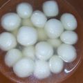 Mridula Bansal's cooksnap of when they made Rasgulla.