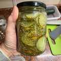 El cooksnap de Juan Real de Azua cuando hizo Pepinos agridulces.