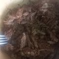 El cooksnap de Tamara cuando hizo ALMUERZO-CENA: Bondiola braseada agridulce.